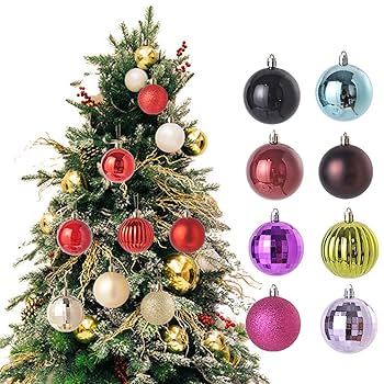 Amazon.com: NEREIDS NET Christmas Ornaments, 36 Packs 2.36
