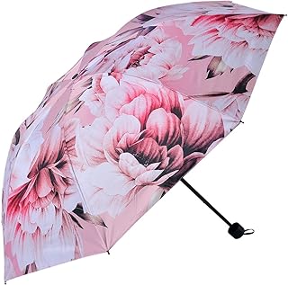 Clayre Eef Paraguas Sombrilla para adultos JZUM0041, color rosa, 95 x 110 cm de diámetro