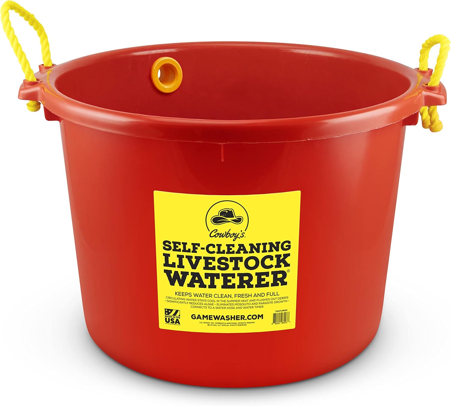 Cowboy's Self-Cleaning Livestock Waterer