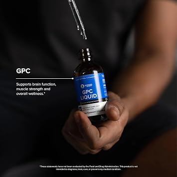 Designs for Sport GPC Liquid - Supports Choline Status & Brain Health* - L-Alpha-Glycerylphosphorylcholine - NSF Certified for Sport - 59 mL (2 fl oz), 30 Servings