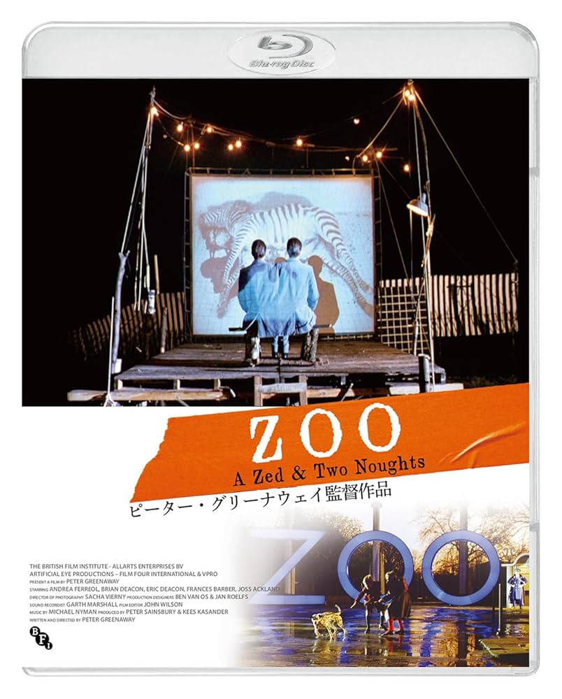 Amazon.co.jp: ZOO [Blu-ray] : ピーター・グリーナウェイ