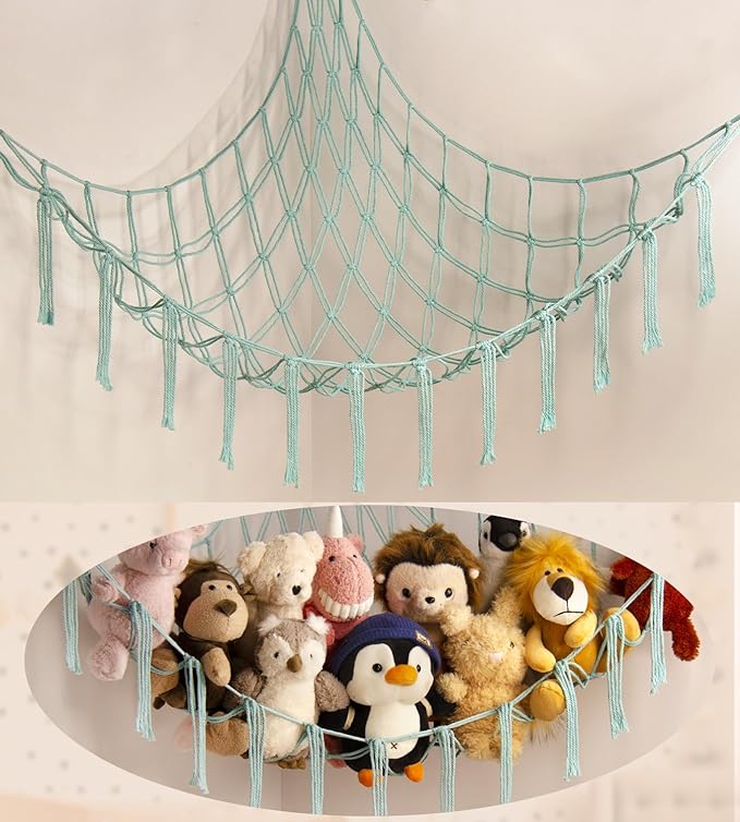 Amazon.com: Stuffed Animal Hammock-Large Stuffed Animal Net For Toys ...