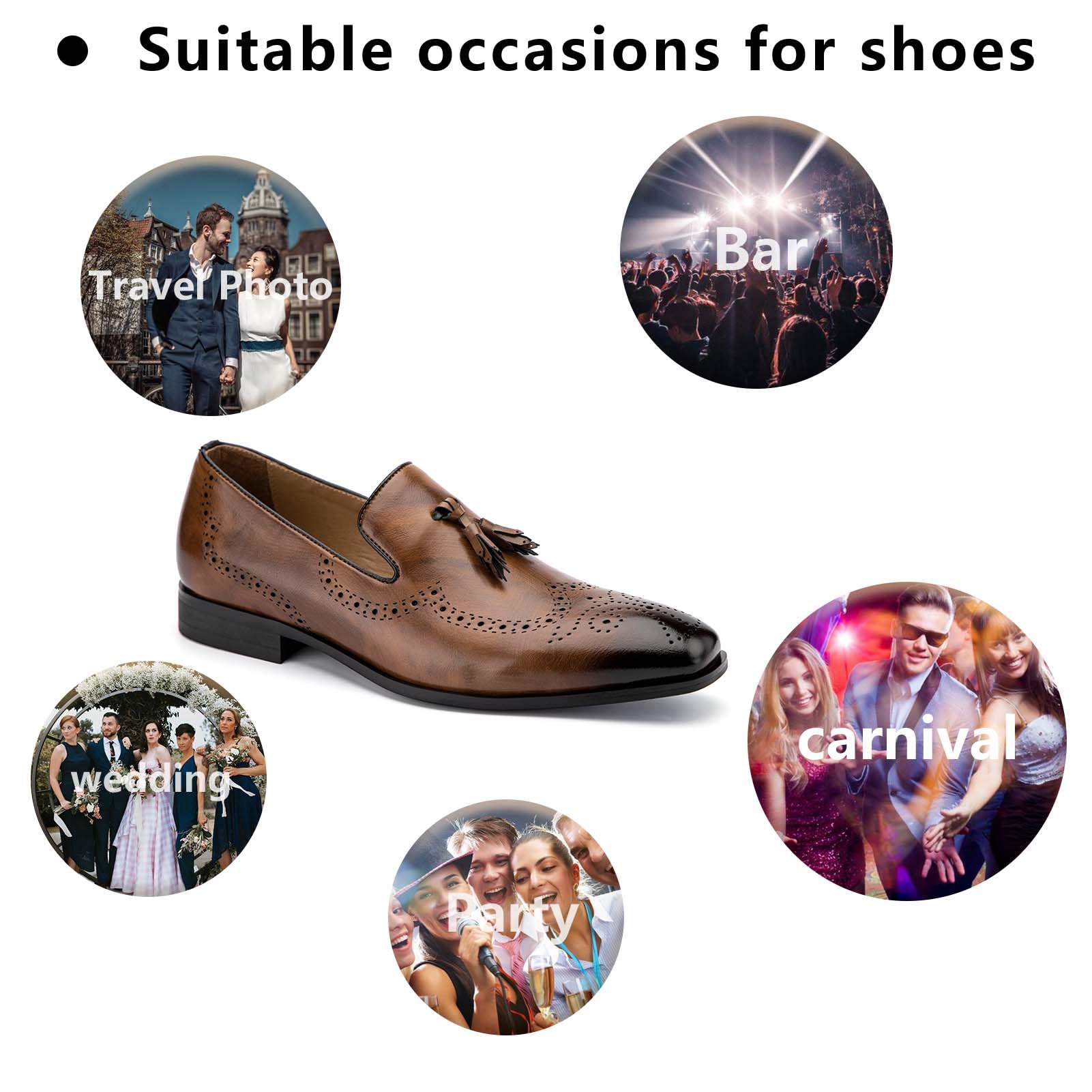 MEIJIANA Mocassini Uomo Scarpe Uomo Estive Mocassini Uomo Eleganti Comfort Slip On Scarpe