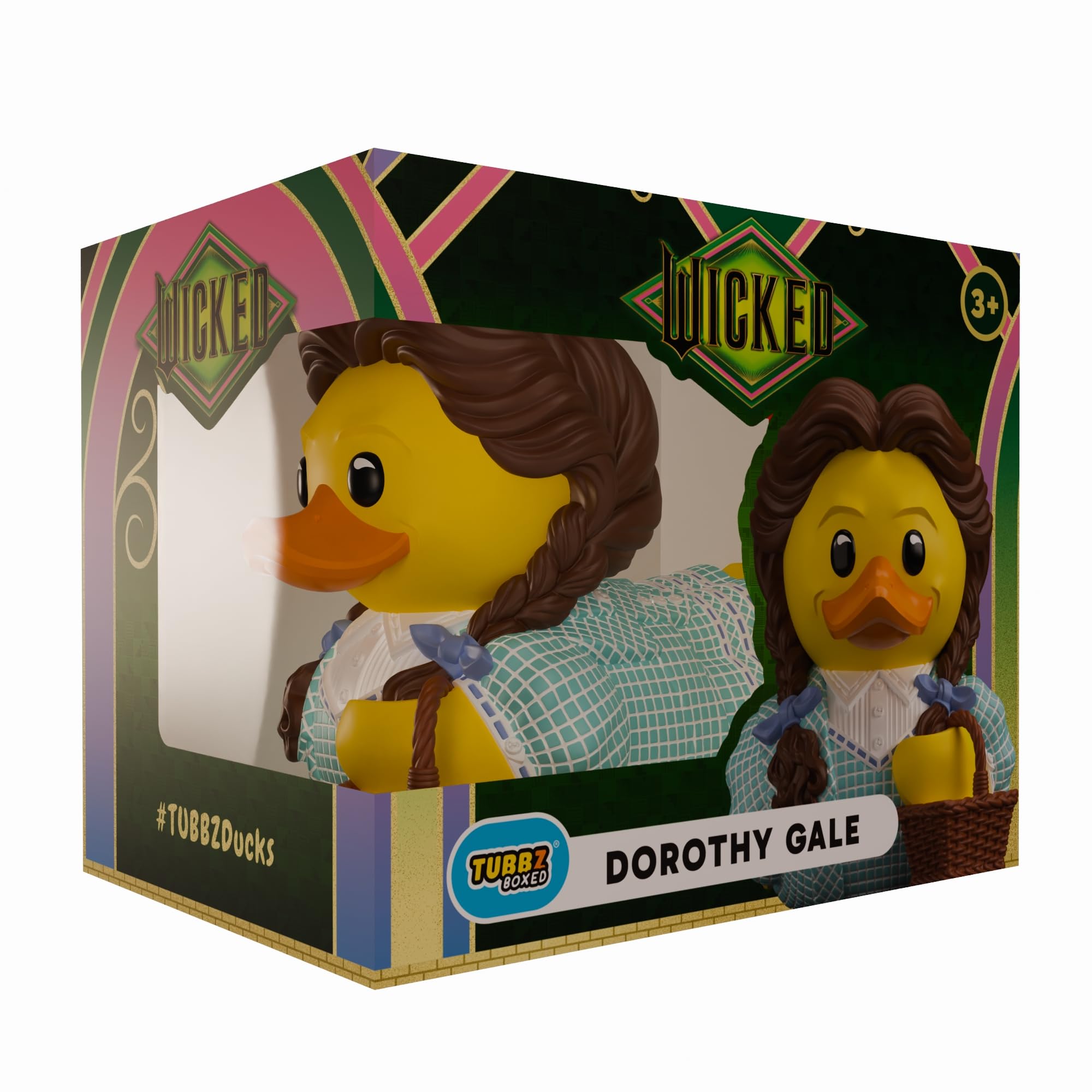 TUBBZ Boxed Edition: Wicked For Good - Dorothy Gale Cosplaying Rubber Duck Vinyl Figure – Official Collectible for Fans of Wicked