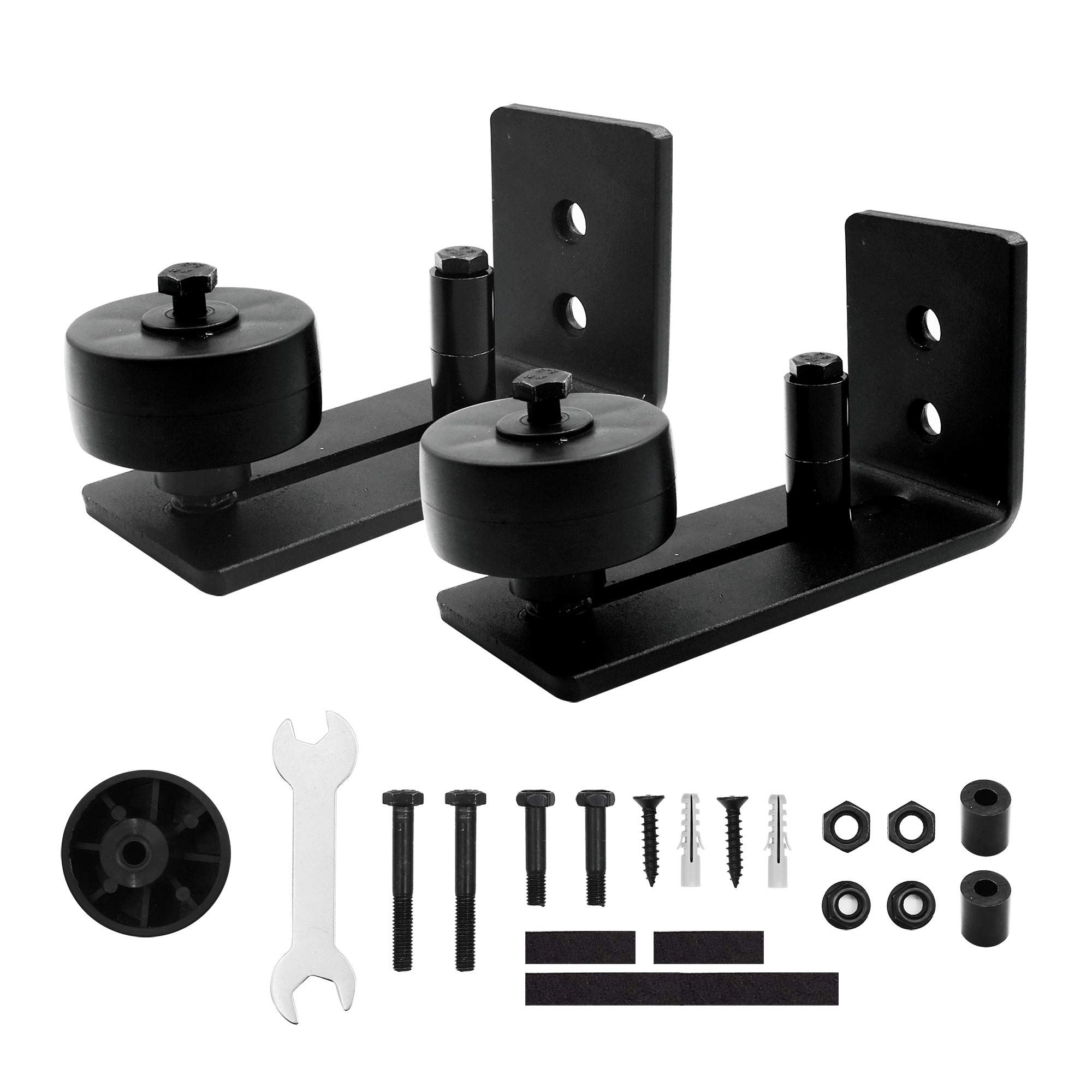 2 Pack Heavy Duty Sliding Barn Door Floor Guide Bottom | Desertcart Japan