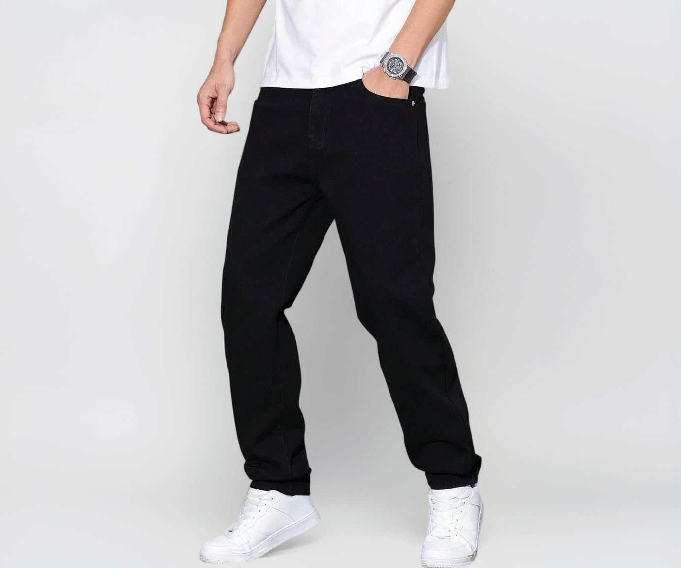 Men's Comfortable Casual Denim Jeans || Skinny Type (Jeans) for Men || Regular Fit Mid Rise Flat Front Full Length JeansforMen| Modern & Fashionable for CasualJeans for Man (MDJ-4)