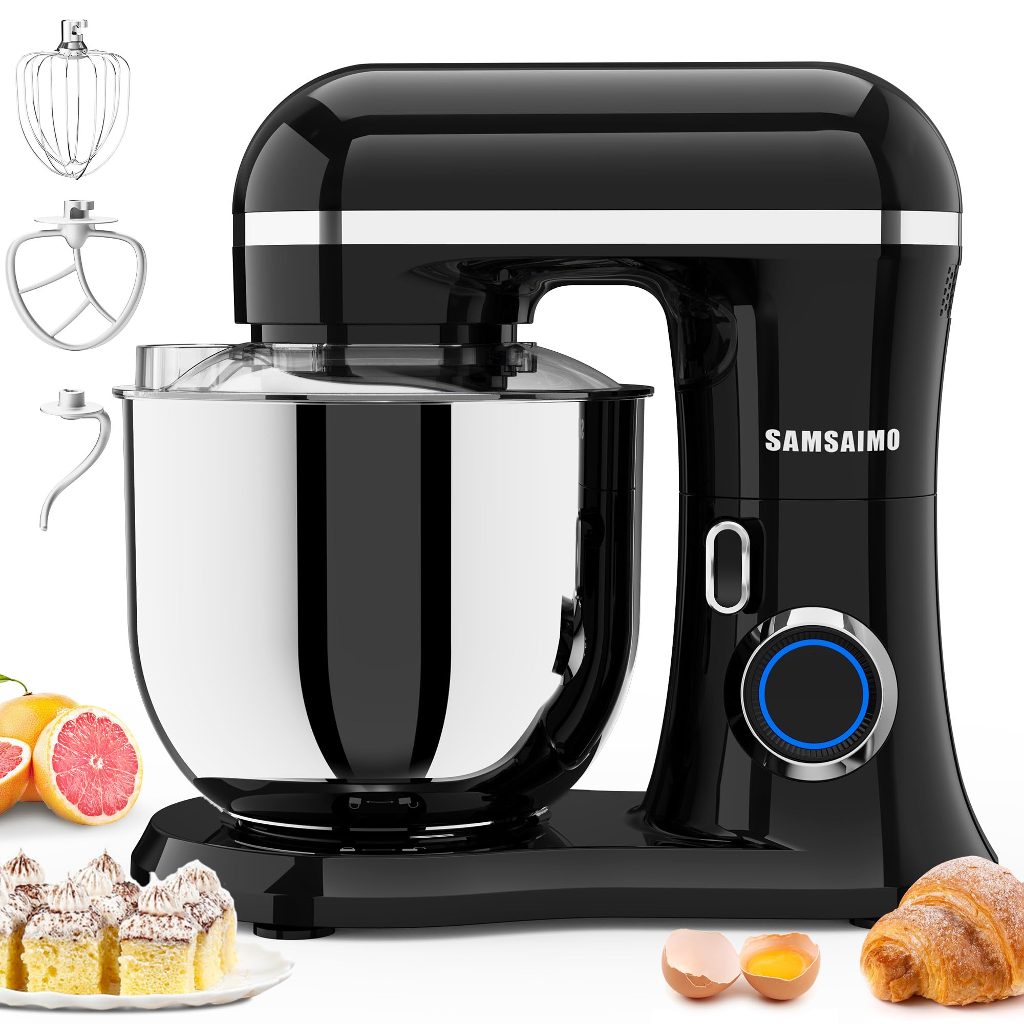 SAMSAIMO 3-in-1 Stand Mixer