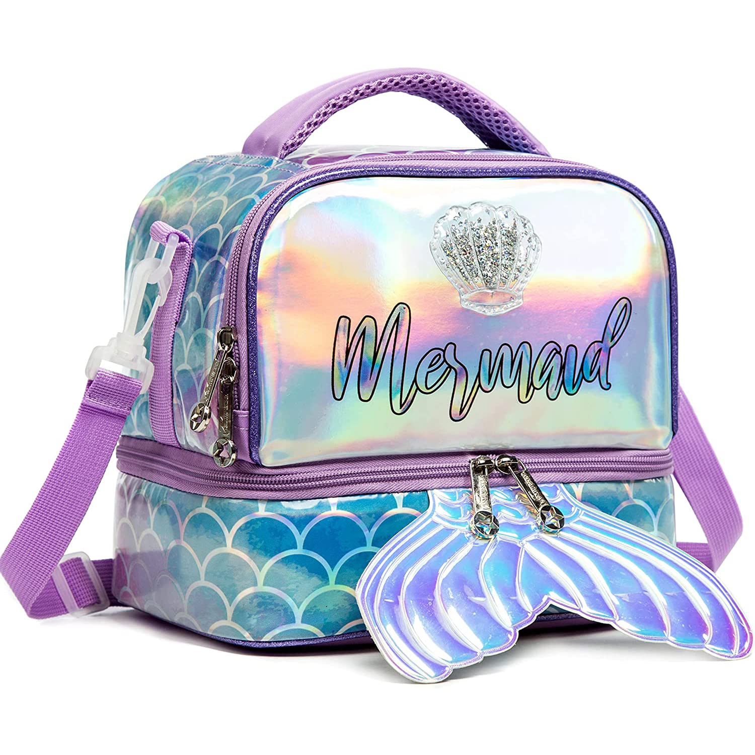 Eazy Kids - Bottle/Lunch Bag - Mermaid Purple