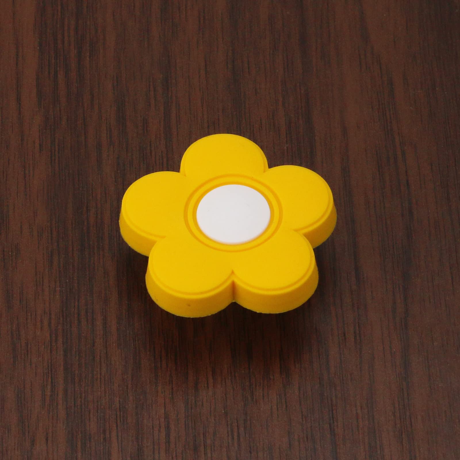 Tirador Y Perilla De Armario En Forma De Flor - Cristal Transparente Tallado Y Latón, Elegante Para Cajones Y Puertas