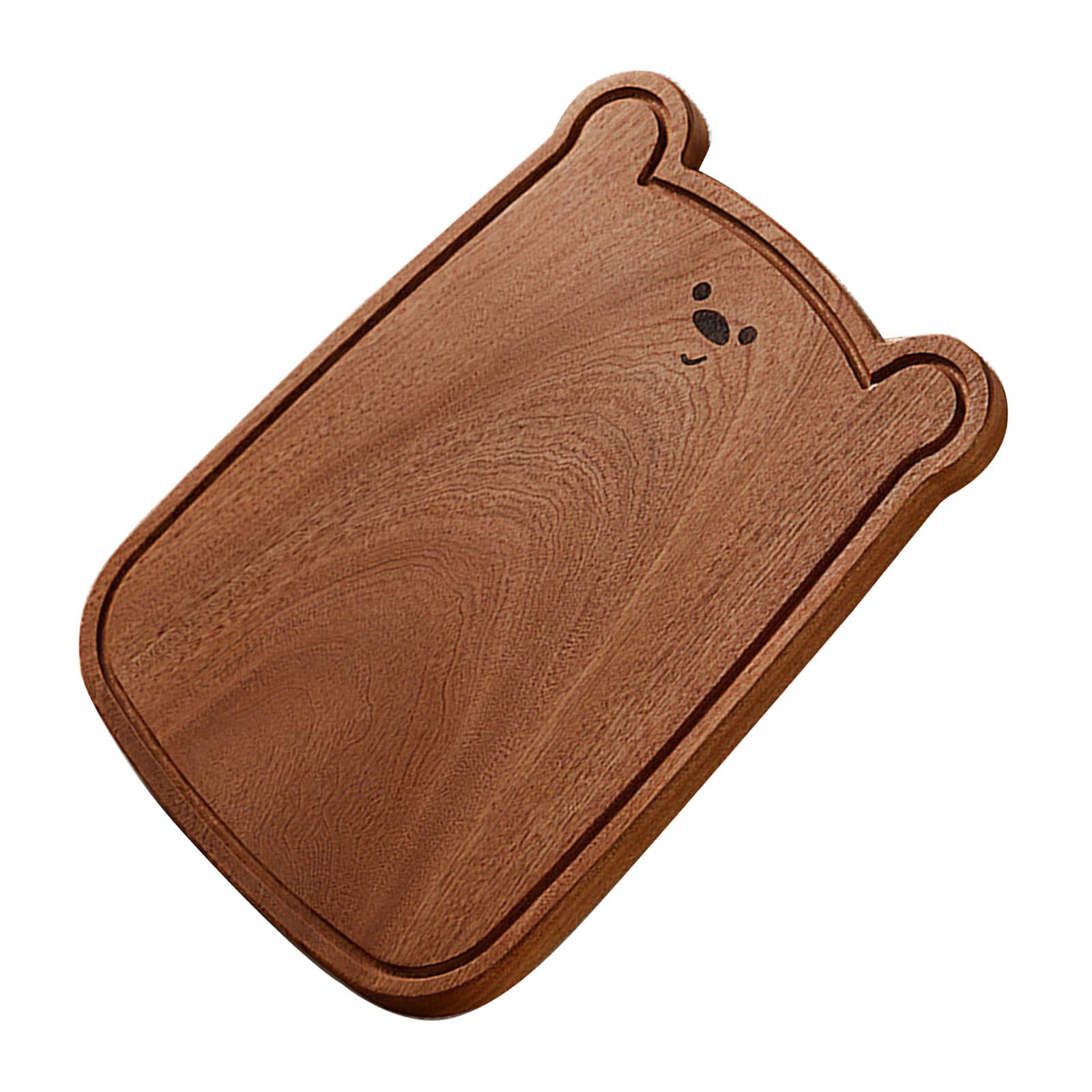 Kalttoy Charcuterie Chopping Board Wood Serving Board Wood Cutting Boards with Juices Grooves for Kitchen 0.86inch Butcher Block Steak Serving with Juices Grooves
