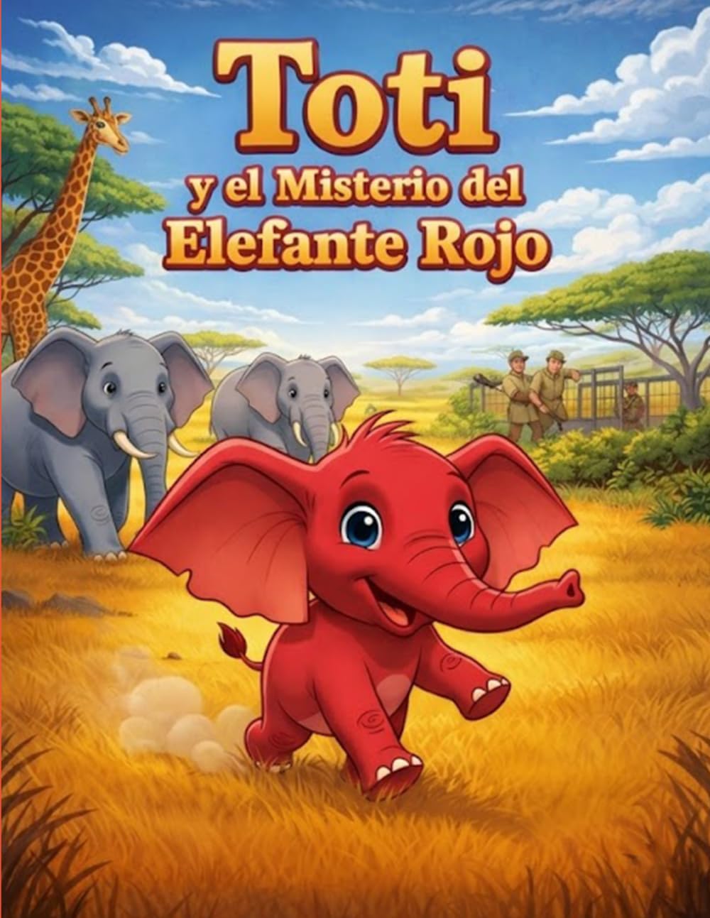 Toti y el Misterio del Elefante Rojo: Un cuento infantil sobre valentía, autoestima y ser diferente