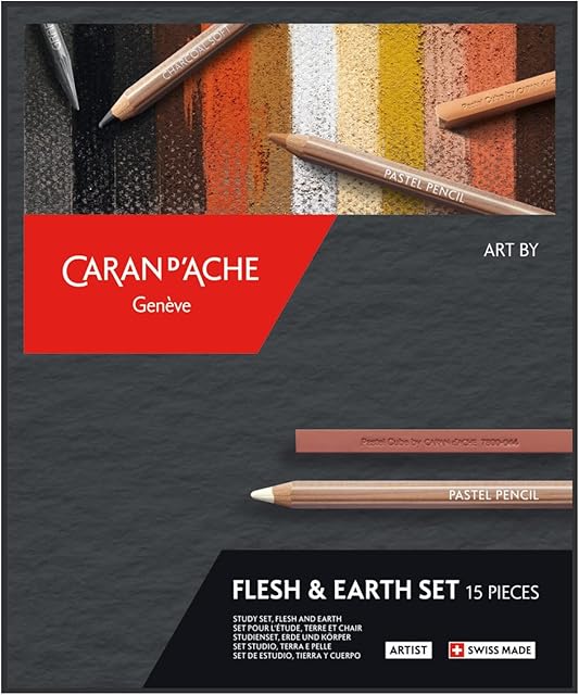 Caran d'Ache Art by Flesh & Earth Set of 15