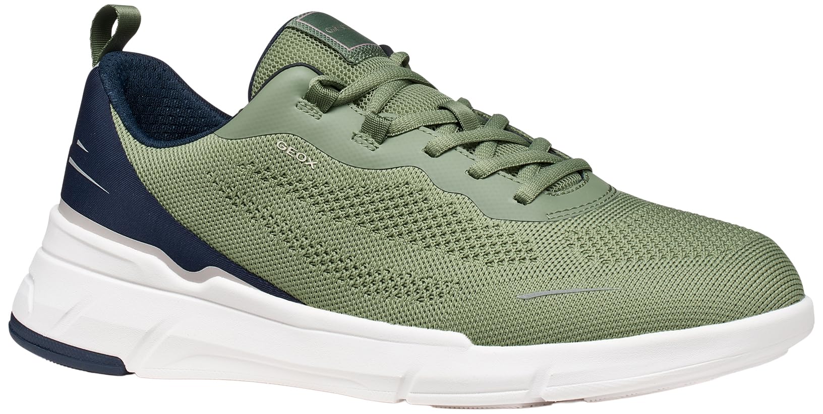 Geox Men U Vittour B Sneaker, Olive Navy, 6 UK