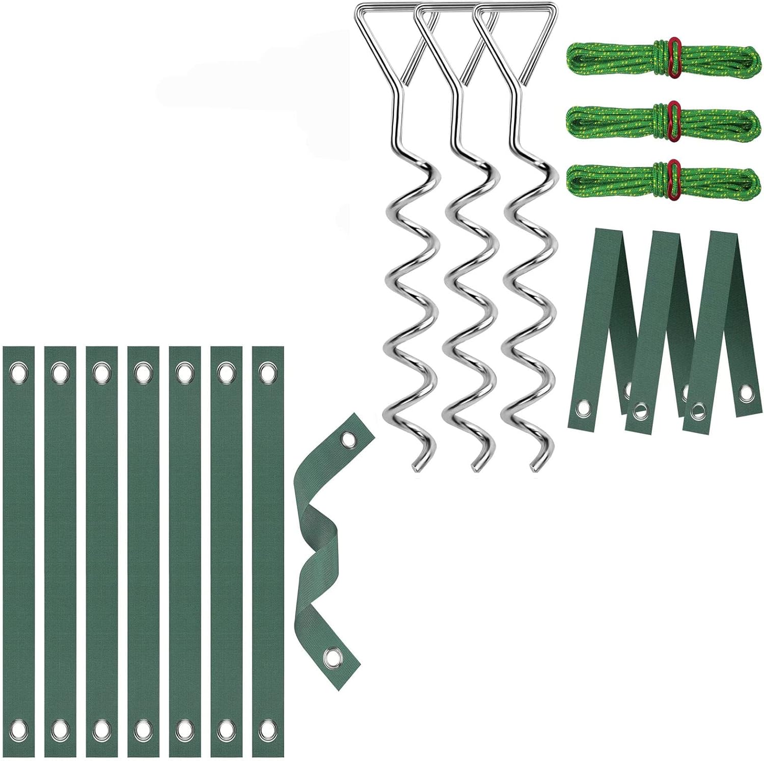 Amazon.com : Tree Stake Kit and Straps : Patio, Lawn & Garden