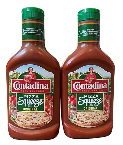 Contadina - Salsa de pizza original, paquete de 2, 2.0 unidades