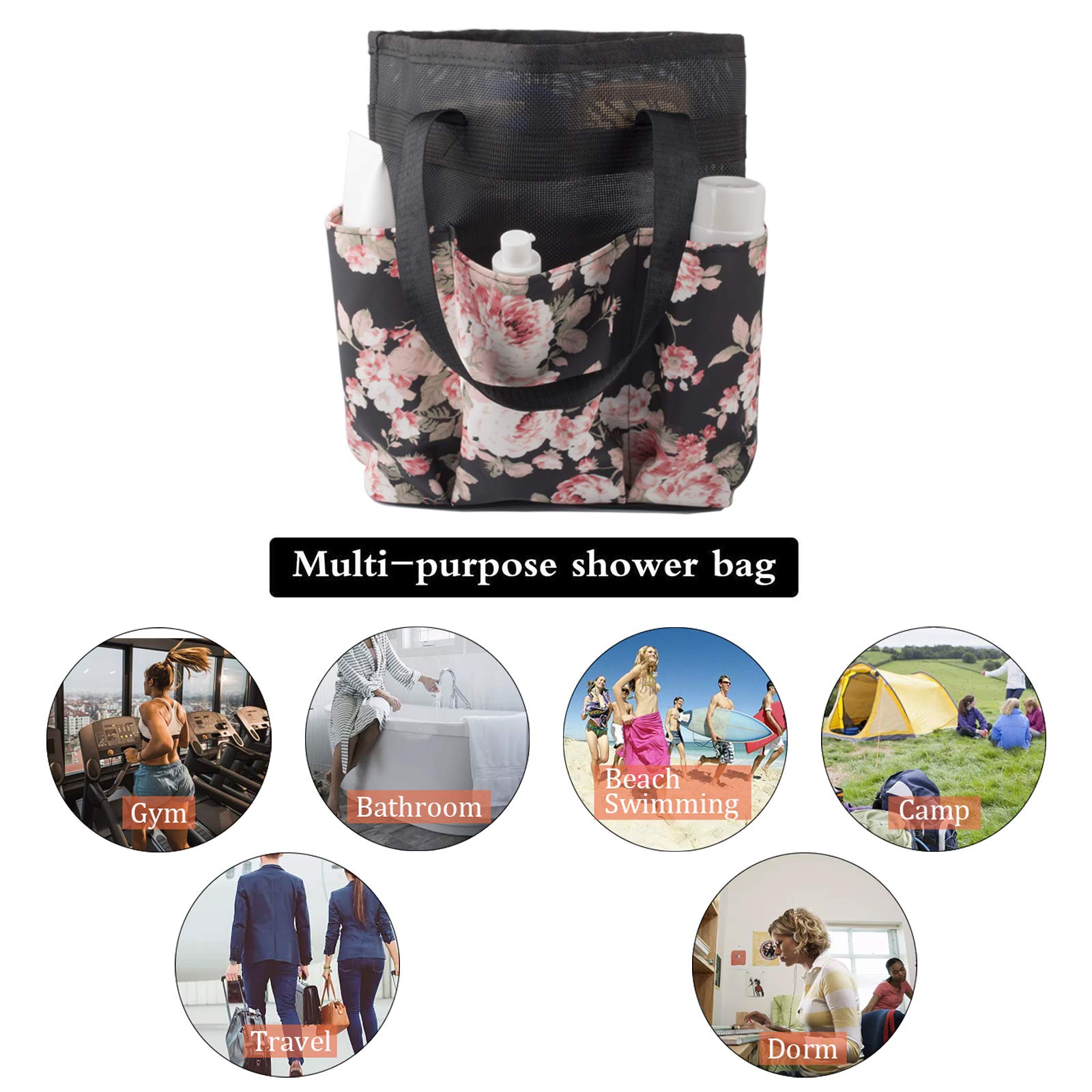 Grand Sac Fourre-Tout Portable Pour Accessoires De Tricot, Organiseur De Fil Pour Crochets