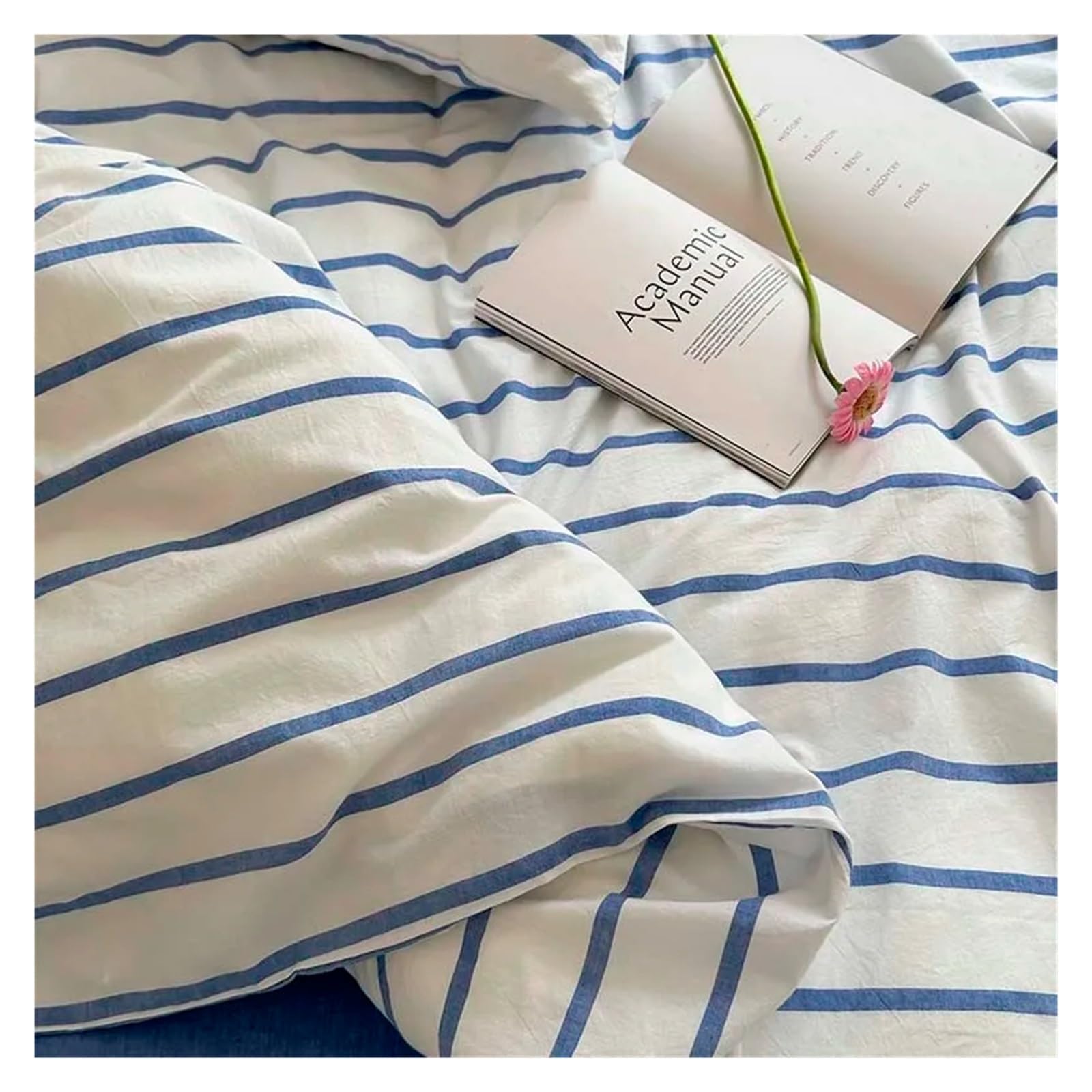 Parure de lit coton lavé pour retrouver le sommeil dans un nid doux et frais