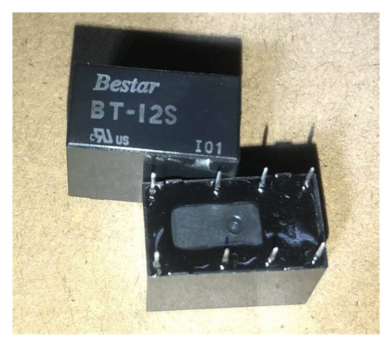 Relé BT-12S 12V 8 pines relevador electrónico de conmutación interruptor para placas 3