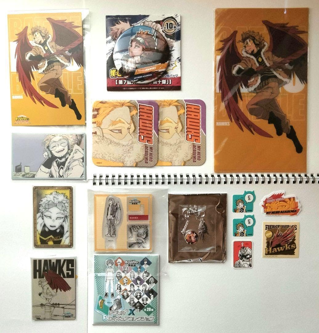 ホークス 15点セット 原画展 アクスタ 合金チャーム 箔押し マグネット 等 ホークス 15点セット 原画展 アクスタ 合金チャーム 箔押し