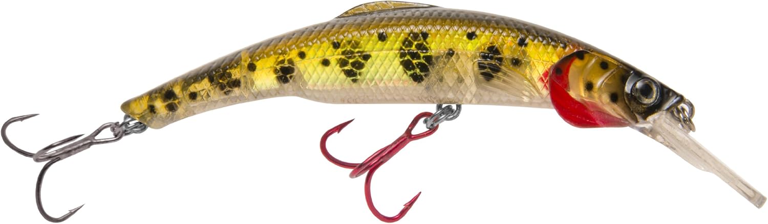 Details about &nbsp;Matzuo 5 1/2" Kinchou Minnow Pike Fishing Lure 1.5 Oz Dives 6-10' Natural Perch