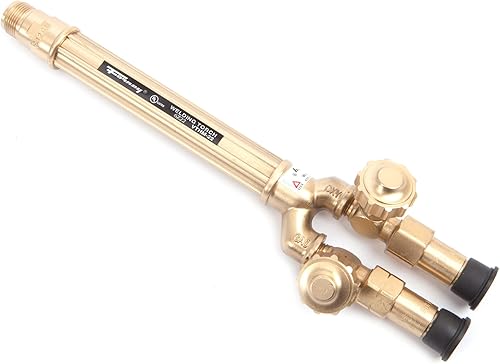 Forney Kit de antorcha 1705, servicio medio, llama de tienda, oxígeno acetileno tipo Victor