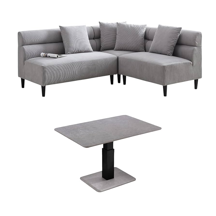 Amazon｜SHUNOVO ダイニングソファーテーブルセット ダイニング