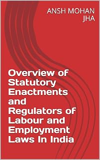 Overview of Statutory Enactments and Regulators of Labour and Employment Laws In India