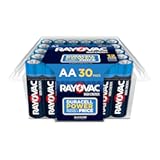 High Energy AA Batteries (30 Pack), Double A Alkaline Batteries