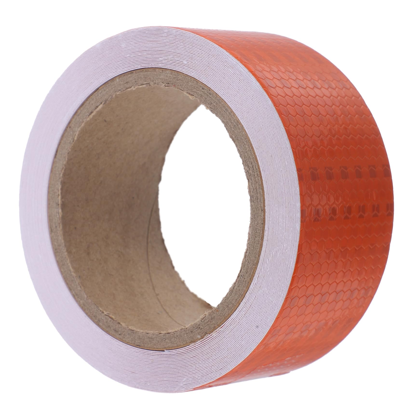 OSALADI 5 Rollos Cinta adhesiva reflectante advertencia pegatina reflectores cinta reflectora cinta reflectante al aire libre cinta reflectante de precaución de polivinilo Naranja