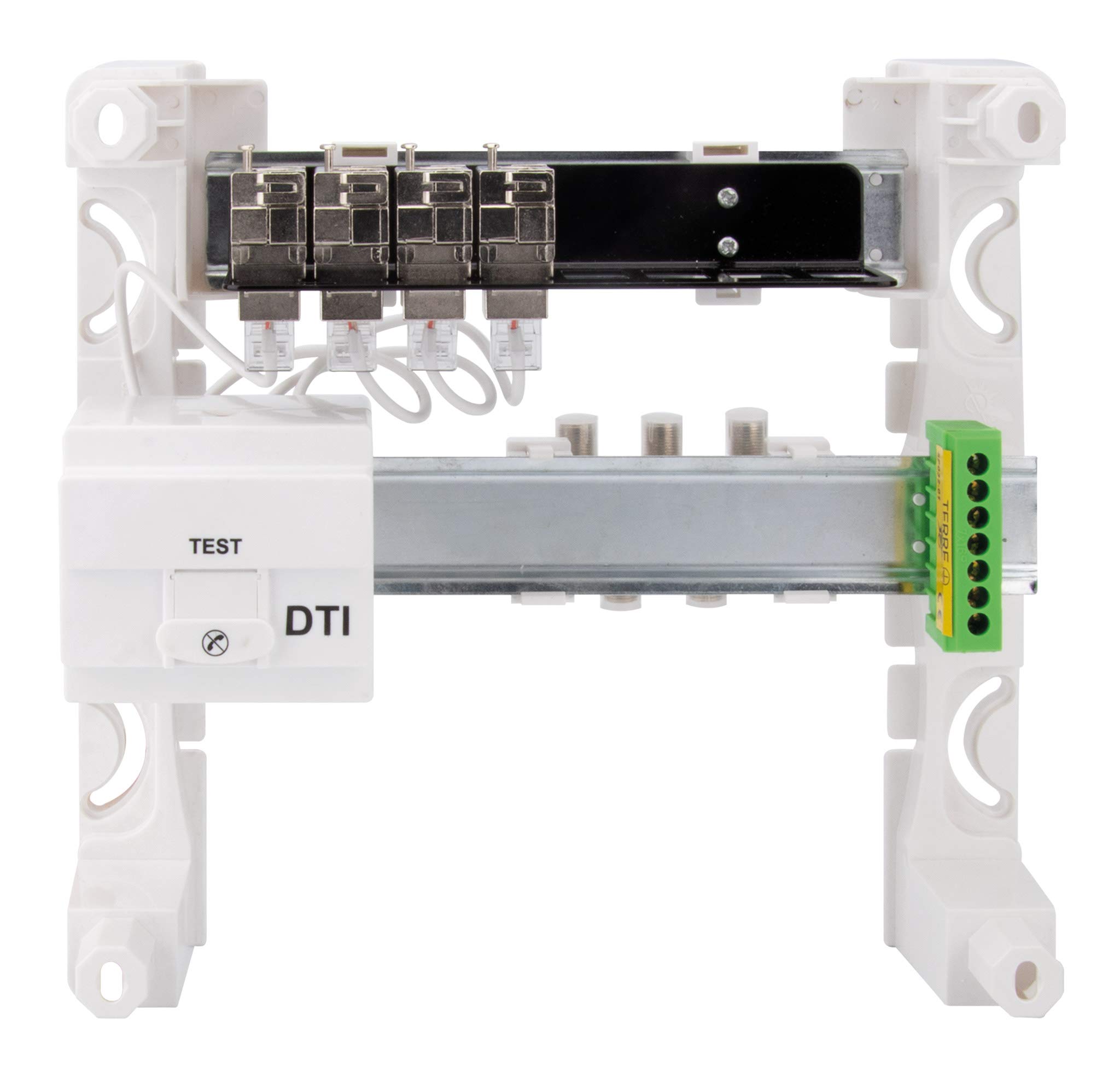 Coffret de communication DTI Grade 2 TV - CAT6 - Thomson