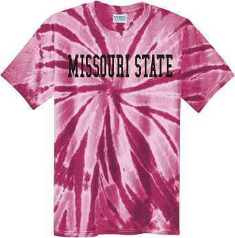 Tie Dye T-Shirt Unisex Officially Licensed Collegiate Shirts