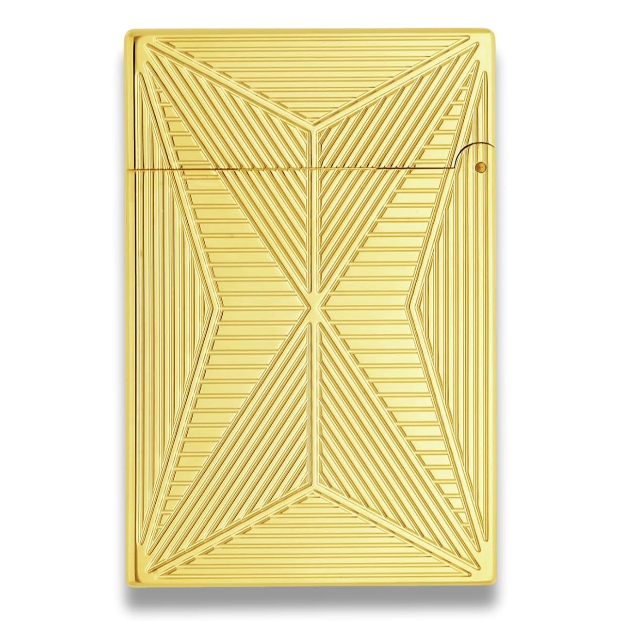 S.T. Dupont Fire X Line 2 Small Double Soft Flame Cigar Lighter - Palladium