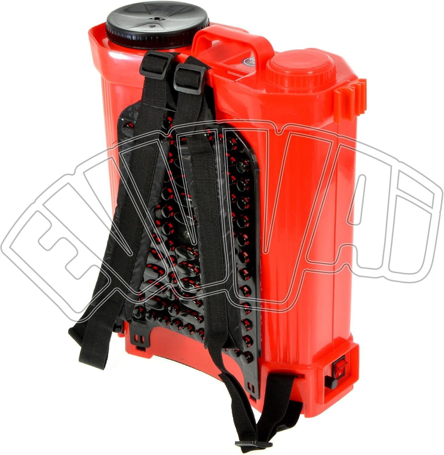 Pompa a zaino elettrica a batteria 16 lt irrorazione elettropompa Burg