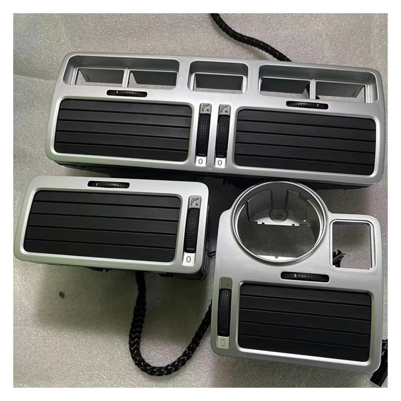 Air Vent Deflector Outlet FOR MK4 FOR Golf 4 1J1819710B Instrument Air Outlet Central Air-conditioning Car Vent Grille(3 piece B)