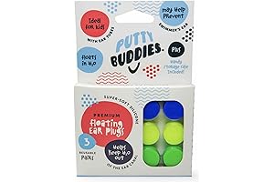 KID EARPLUGS - PUTTY BUDDIES Floating Earplugs
