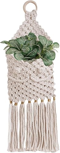 Miniatura 9 de Tapiz bohemio para colgar en la pared de macramé, arte de pared para sala de estar, tapiz bohemio para colgar en la pared, tapiz tejido para