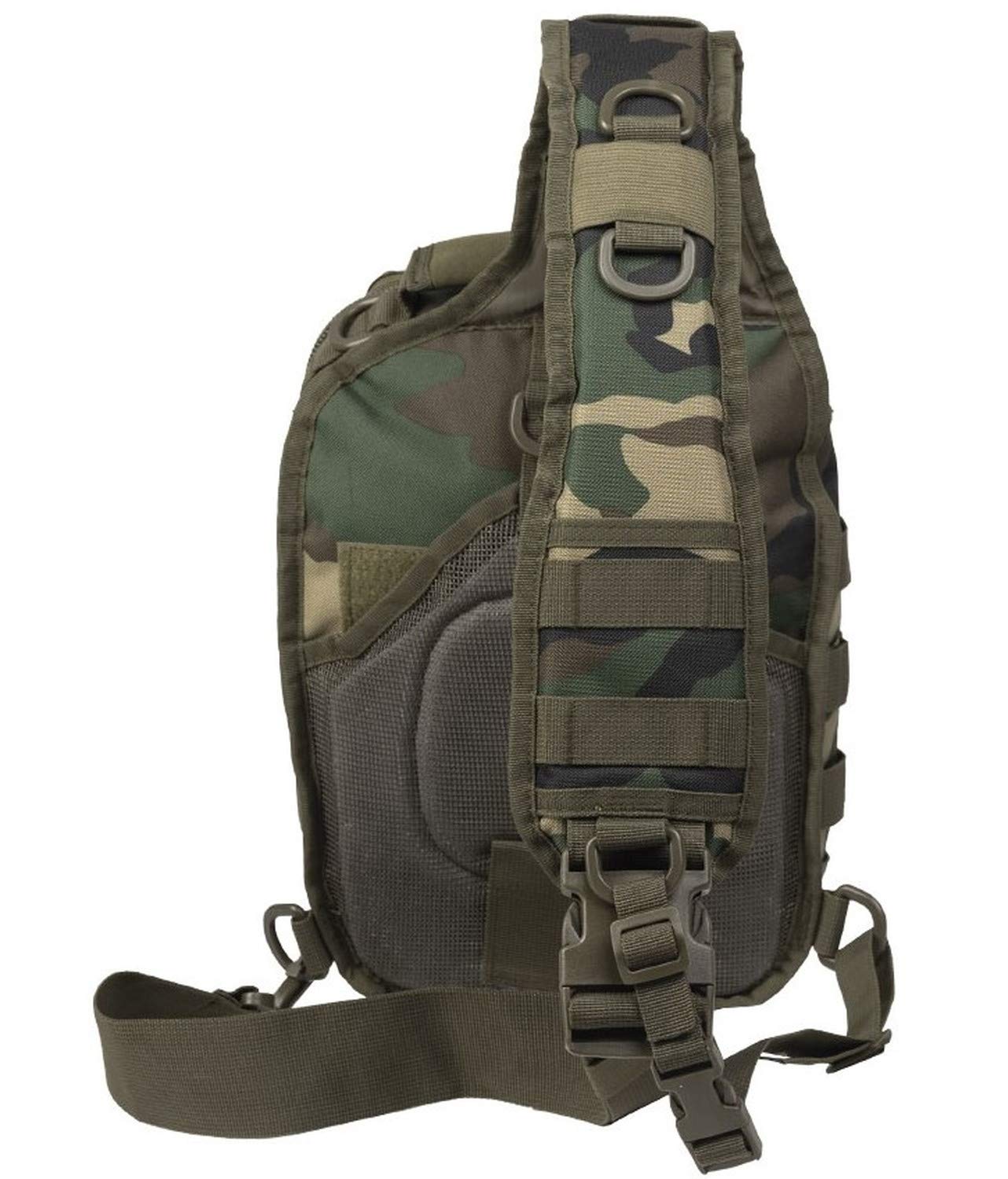 Mil-Tec One Strap Assault Pack Small Backpack 10L - green