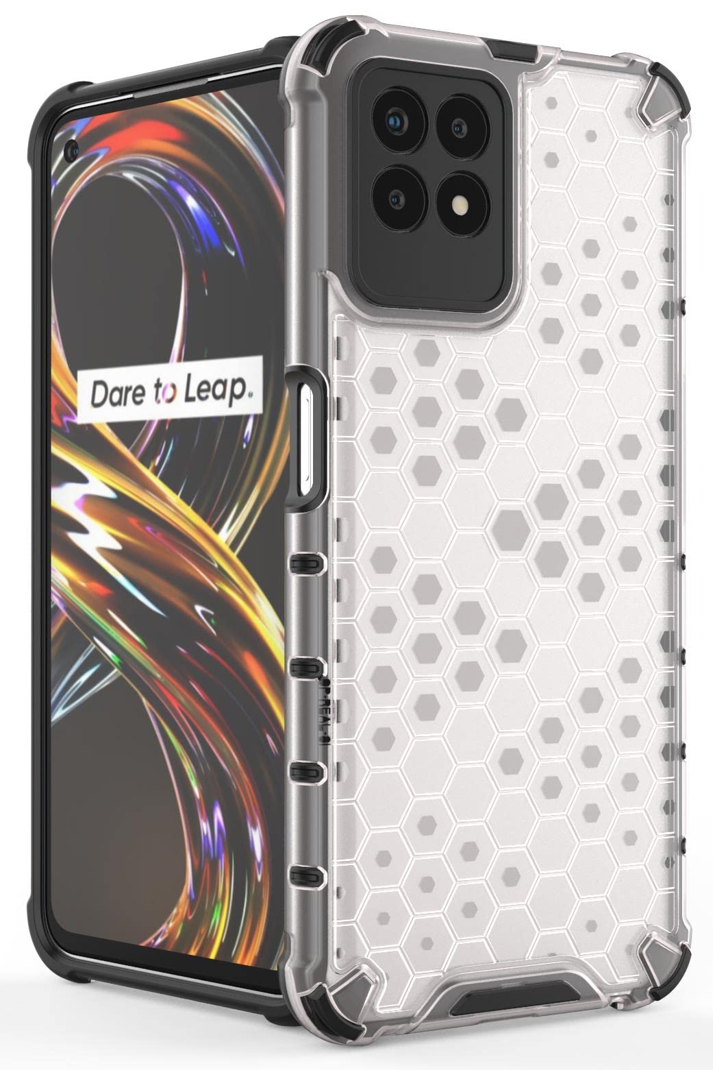 Glasgow Back Case Cover Compatible with Realme Narzo 50 / Realme 8i (Stylish Design) - Transparent (B09YRLNLW6) Amazon Price History, Amazon Price Tracker