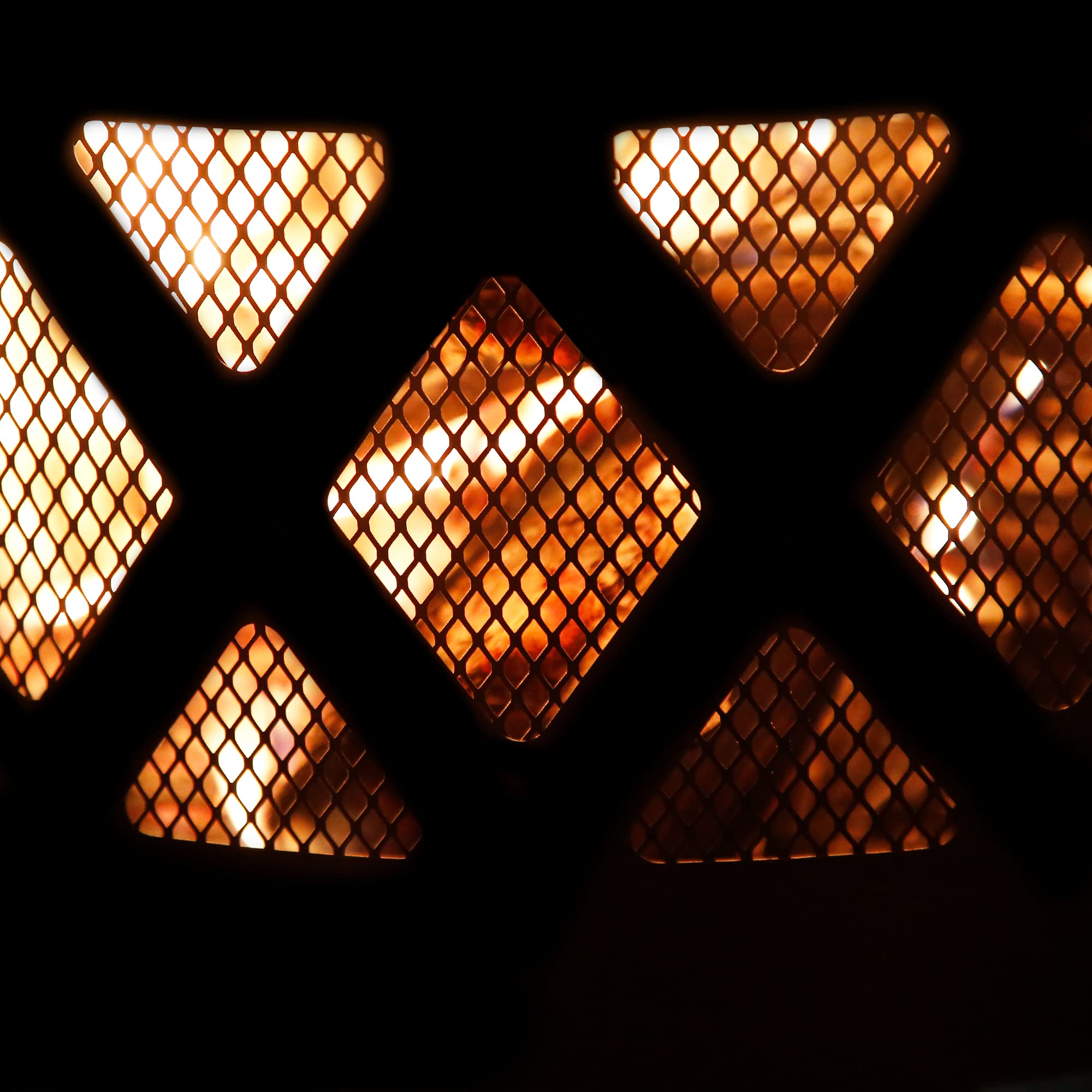 BALI OUTDOORS Fire Pits Outdoor Wood Burning, Wood Fire Pit with