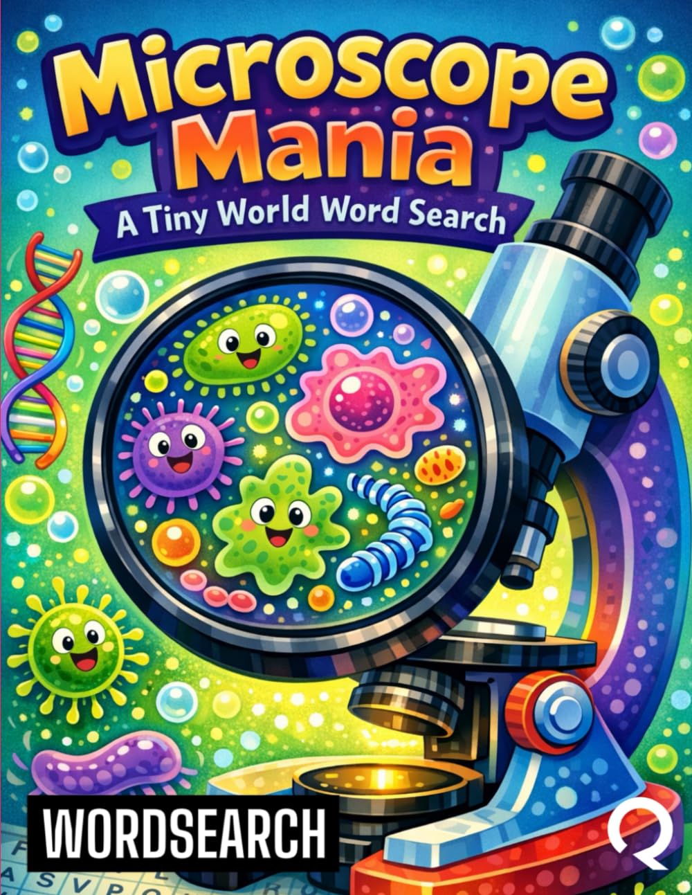 Microscope Mania: A Tiny World Word Search