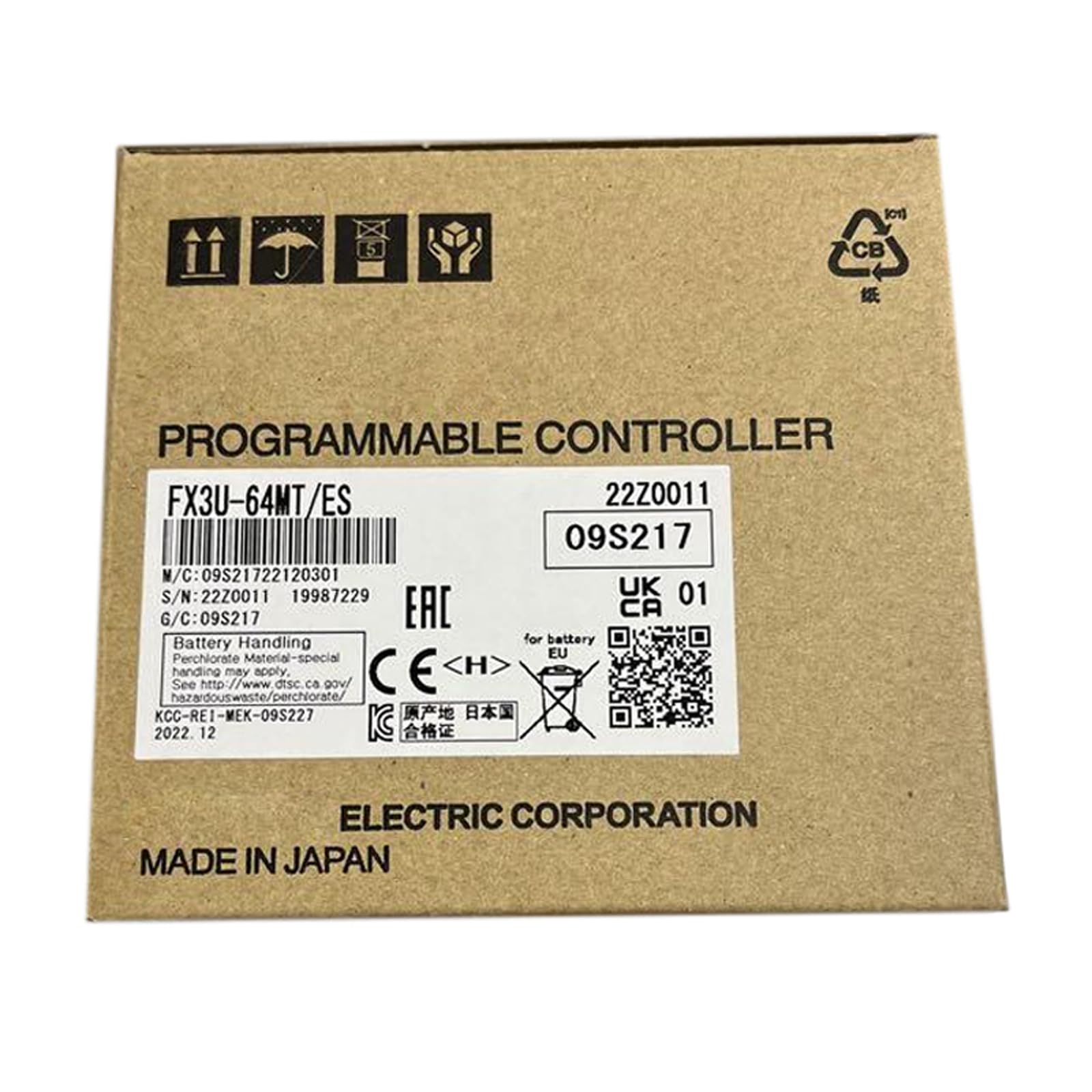 FX3U-64MT/ES FX3U64MT/ES New in Box Expedited