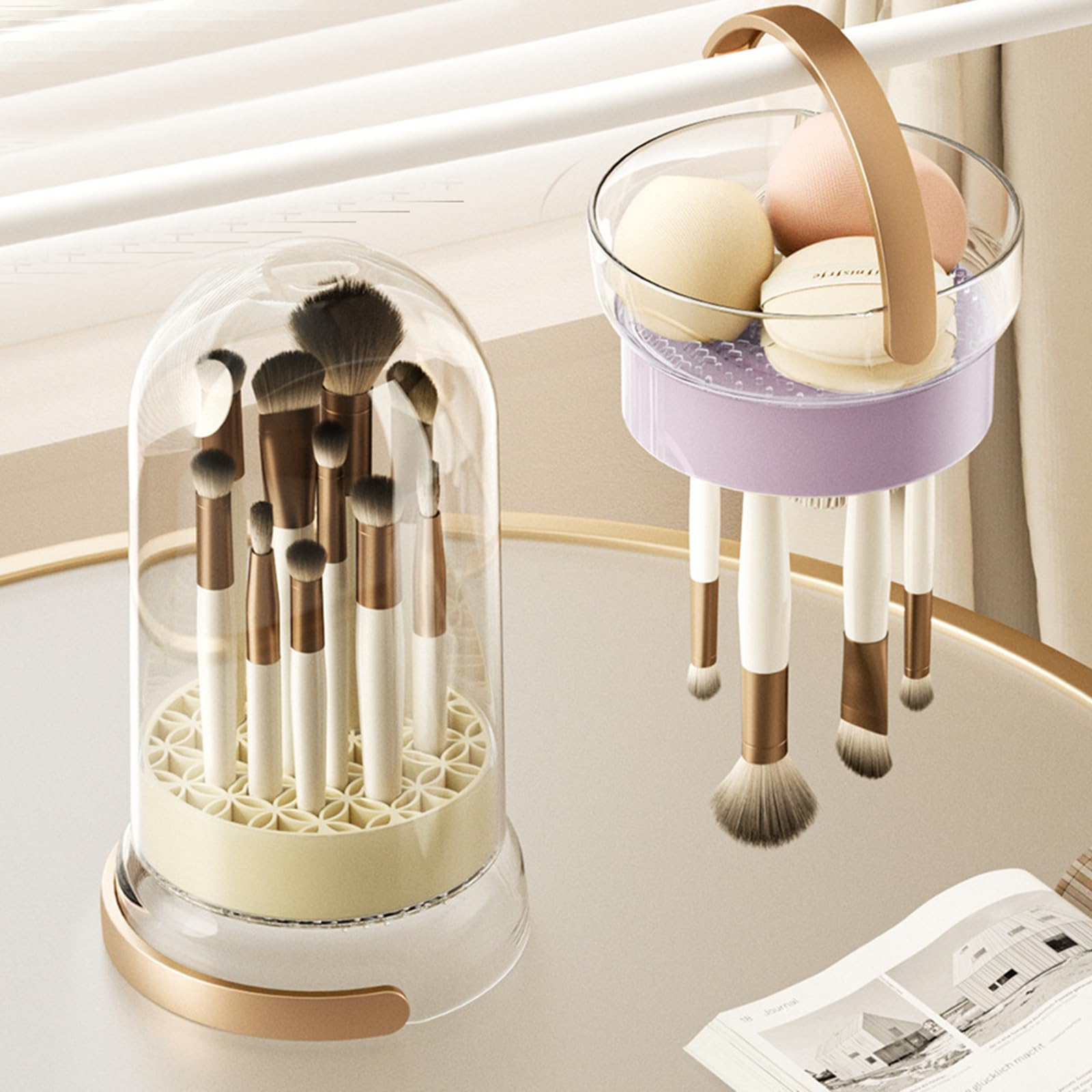 Amazon.co.jp: メイクブラシクリーナーボウル、シリコンブラシ