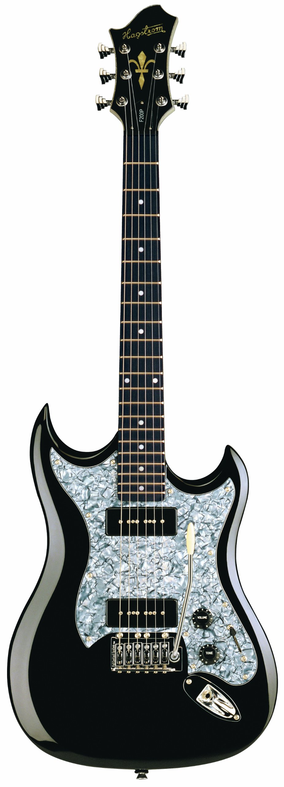 Hagstrom F-200P Electric Guitar (Black Gloss)