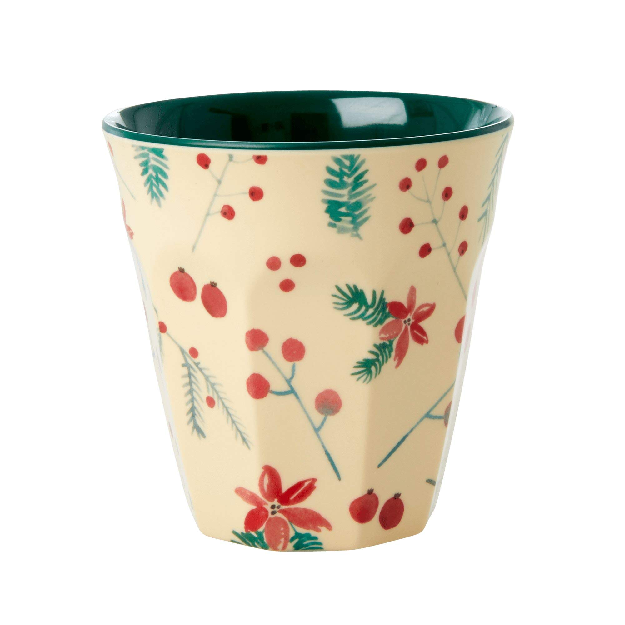 Melamine Medium Cup 2020 Xmas Print by Rice DK