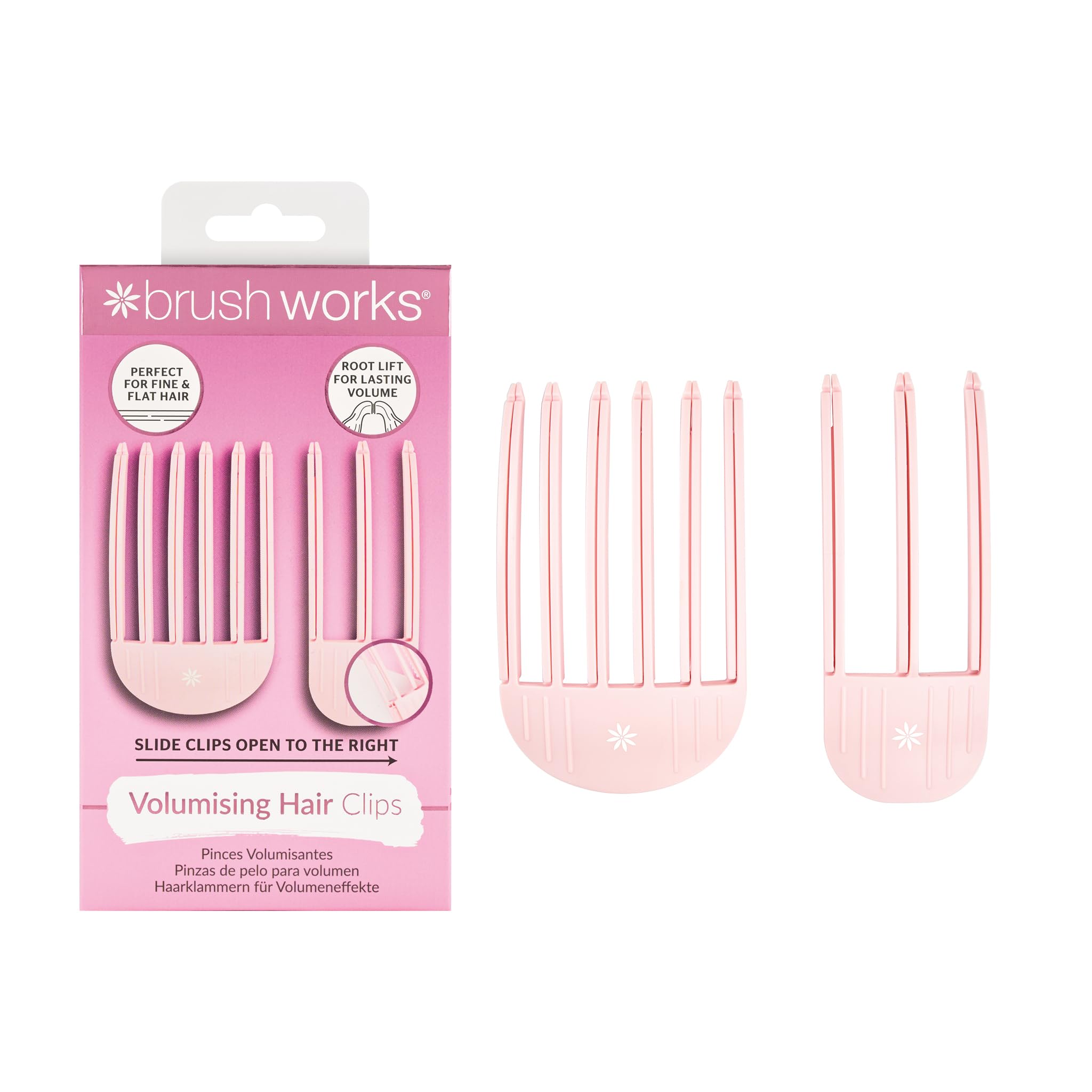Debenhams Women's Multicolor Volumising Hair Clips - 2 Pack