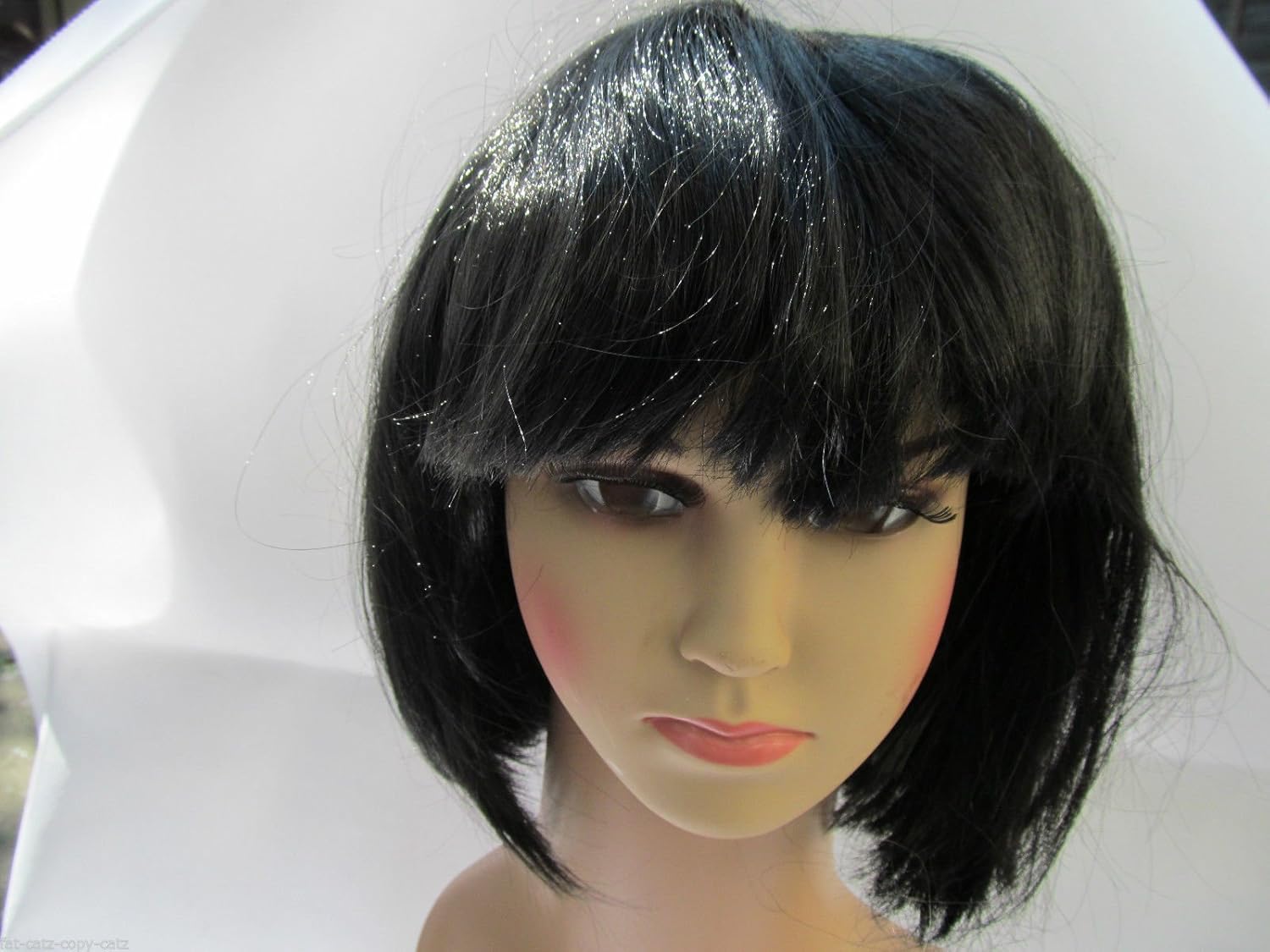 black wig pulp fiction