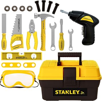 Pretend Play Stanley JR Toolbox Set