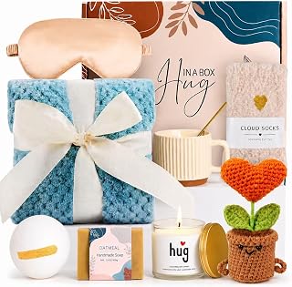Self Care Gifts for Women, Get Well Soon Gift Basket for Women