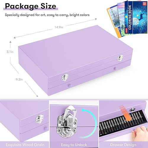 Miniatura 7 de iBayam Regalos navideños para niños, adolescentes y adultos, suministros de arte para fiestas de cumpleaños, regalos de Navidad para adolescentes,