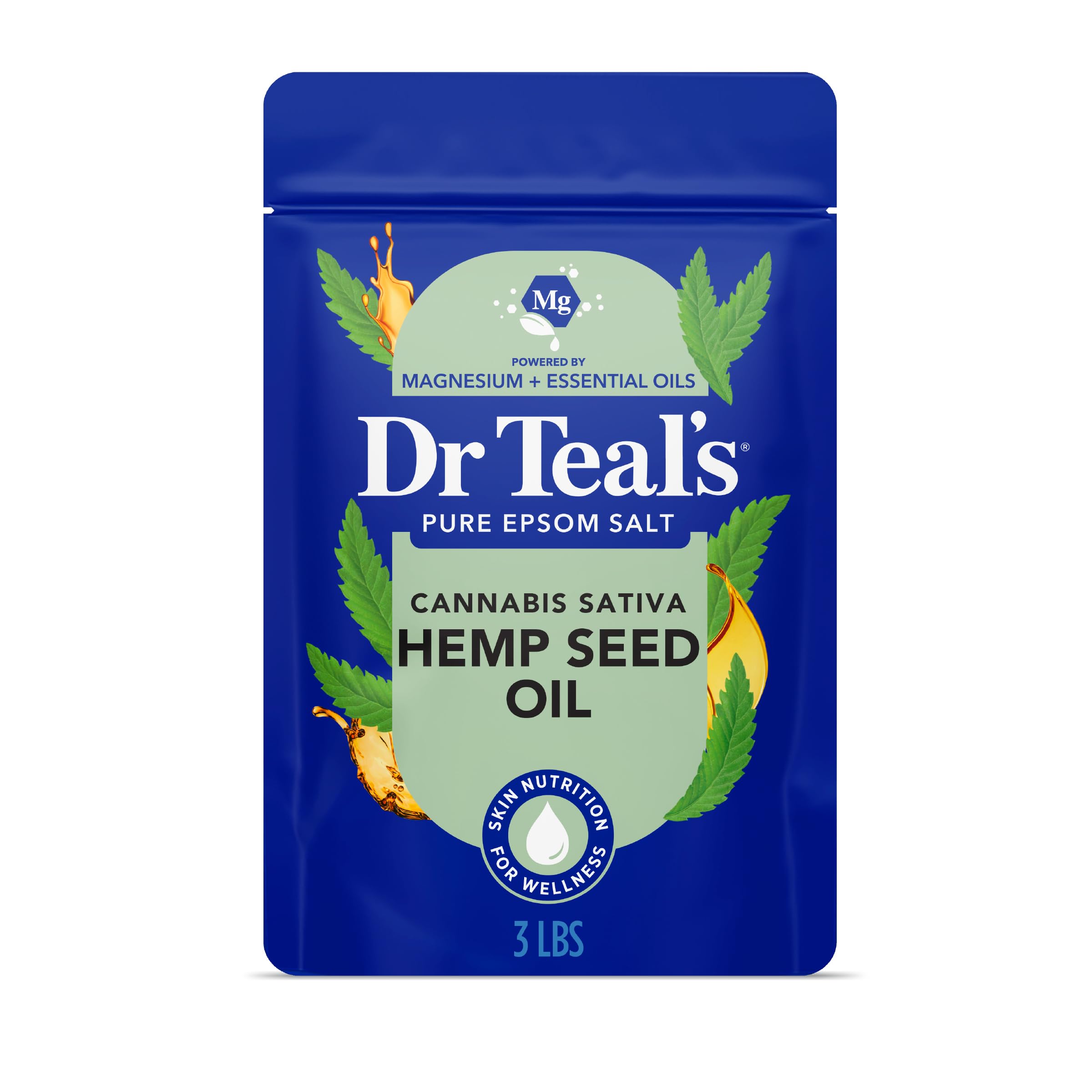 Dr Teal's Hemp Seed Oil Epsom Salt